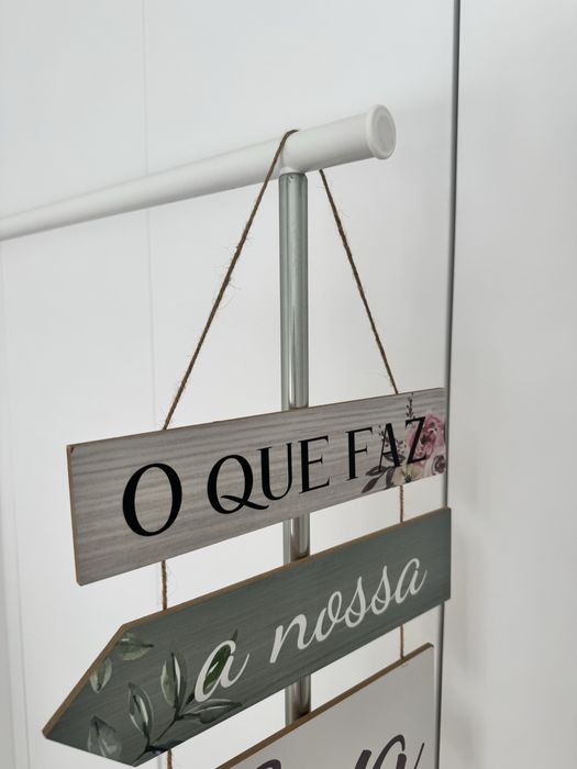 [ €10,00 ] Decoração Parede | Madeira