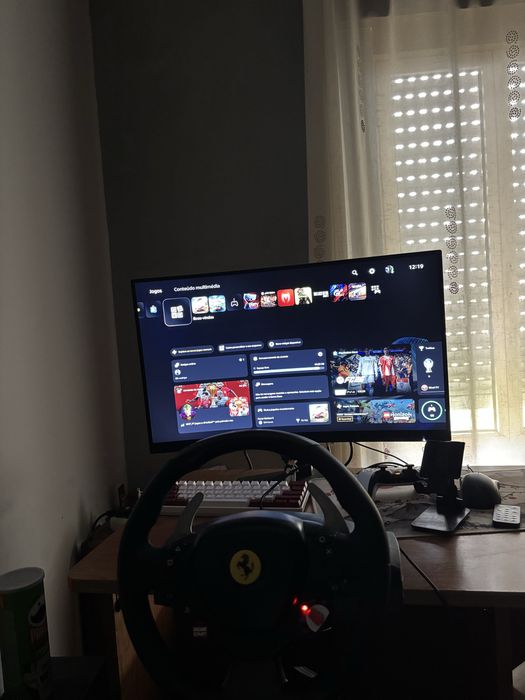 Volante+ Pedais THRUSTMASTER Ediçao T80 Ferrari 488 GT8