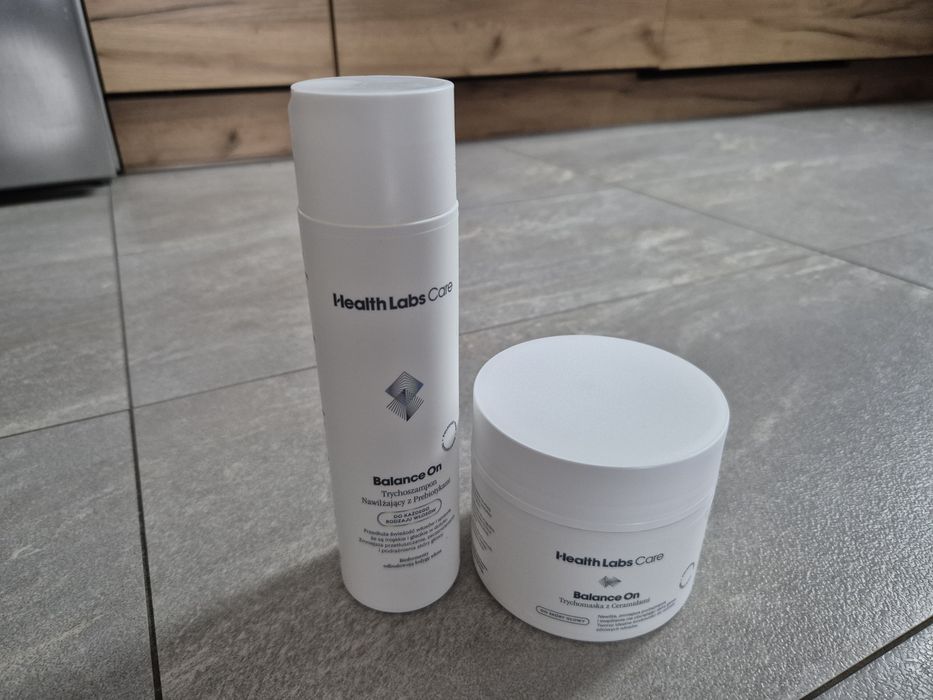 Zestaw kosmetyków do włosów Health Labs Balance On szampon maska