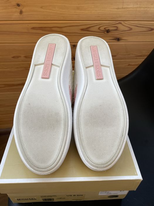 Жіночі кросівки Michael Kors Colby Sneaker (Smokey Rose) 39
