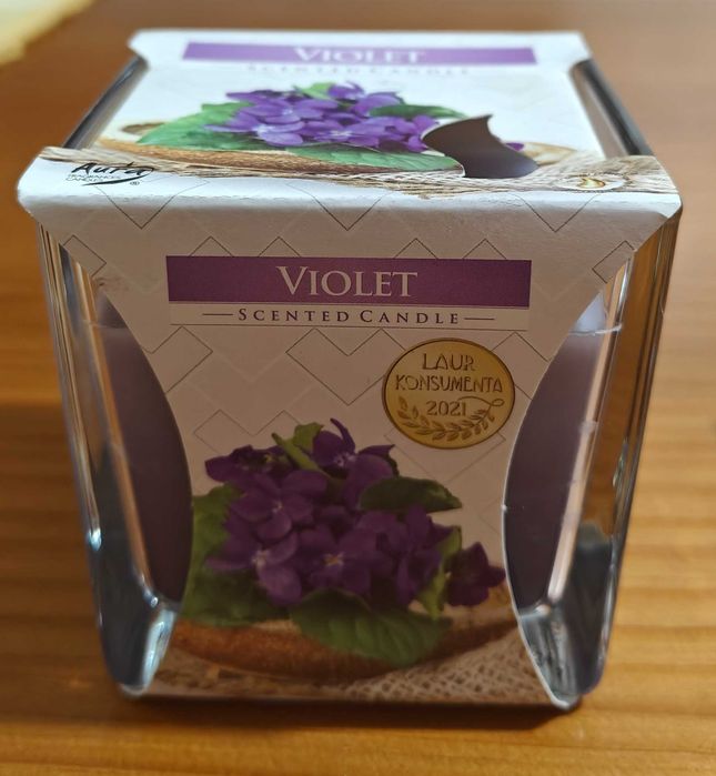 Vela- Cheiro Violeta
