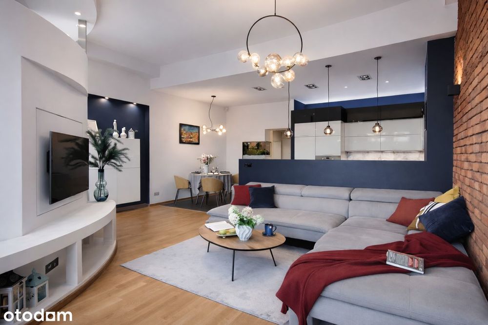 Przestronne 64m I Wrocław centrum I wysoki sufit I 2 lub 3 pokoje