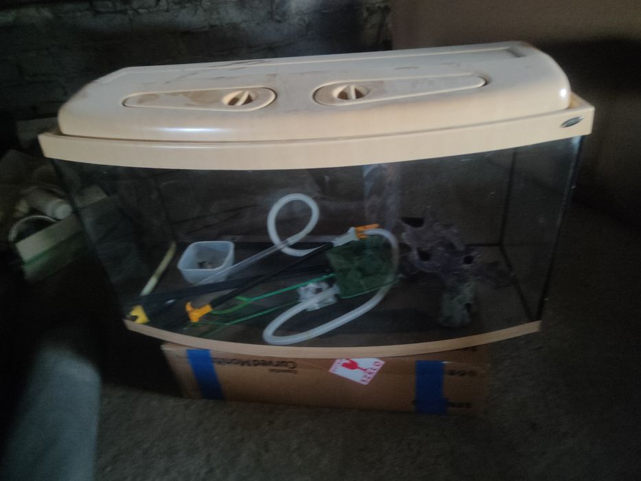 Akwarium 120 l plus filtr.