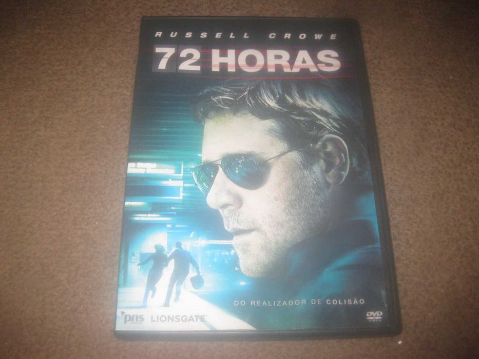 DVD "72 Horas" com Russell Crowe