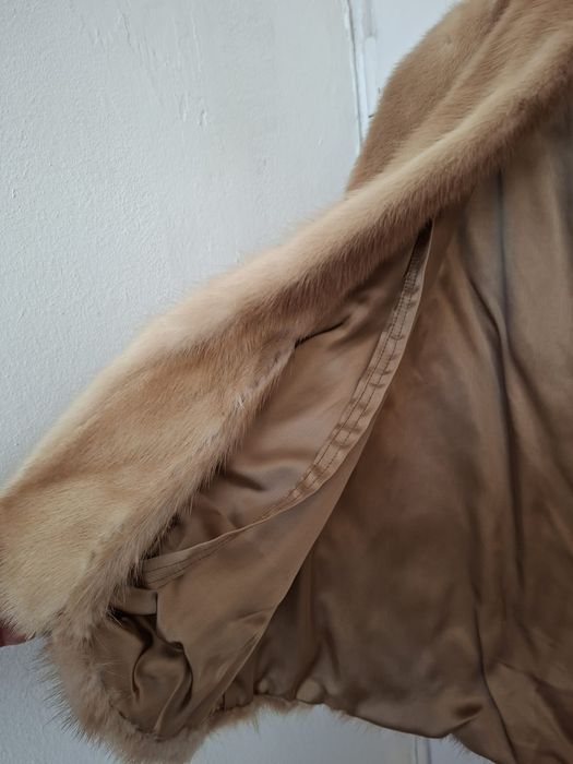 Pelerynka z norek (capelet) rozm. S/M