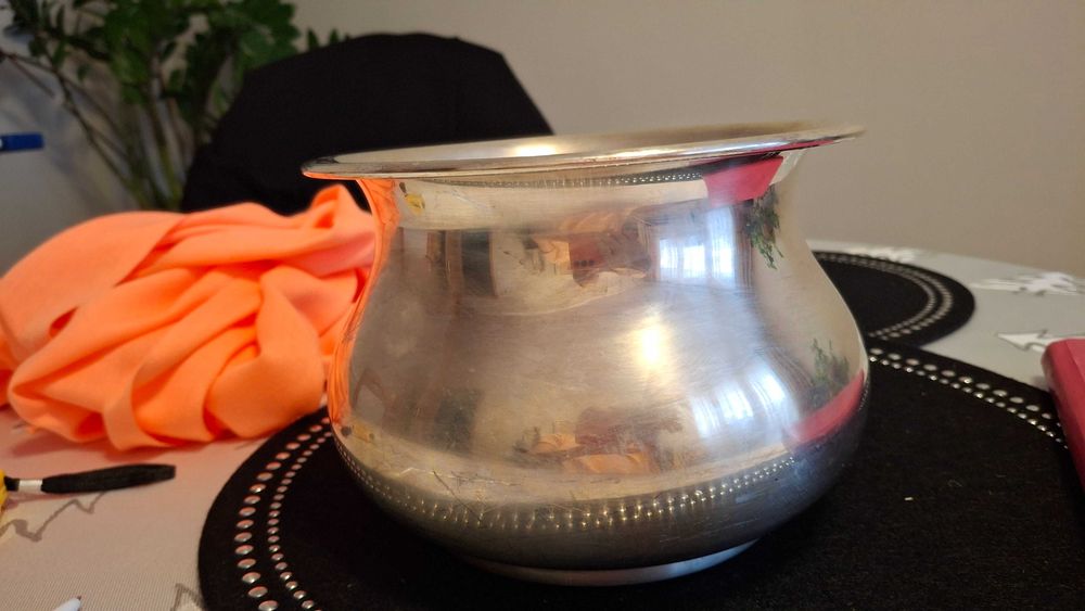 Platerowana waza- osłonka  firma Edzard (