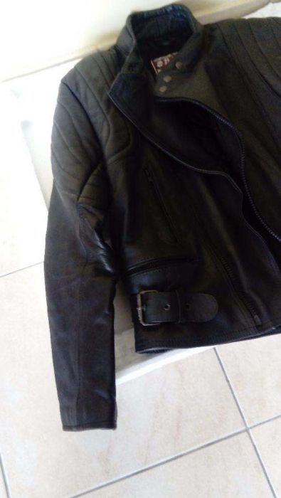 Casaco Motard - Cabedal - PREÇO ESPECIAL!