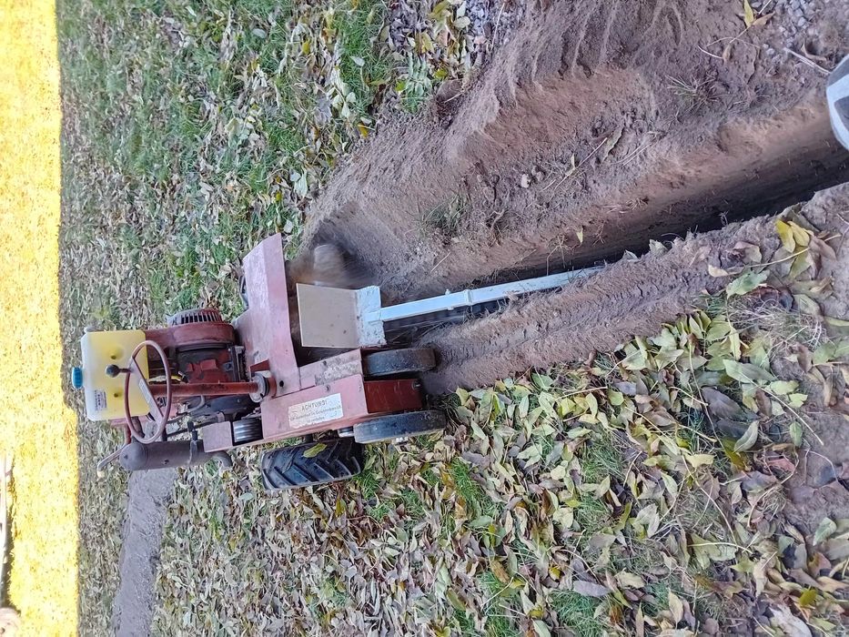 Usługi Koparką łańcuchową /Wykopy liniowe