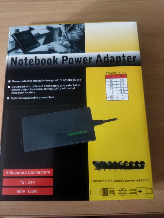 Универсальная зарядка для ноутбука