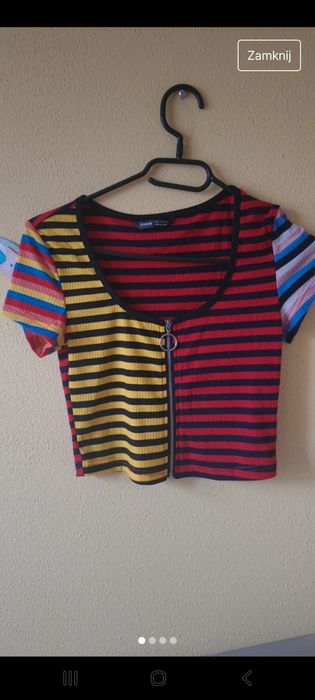 Top tshirt z Shein rozmiar S  nowy