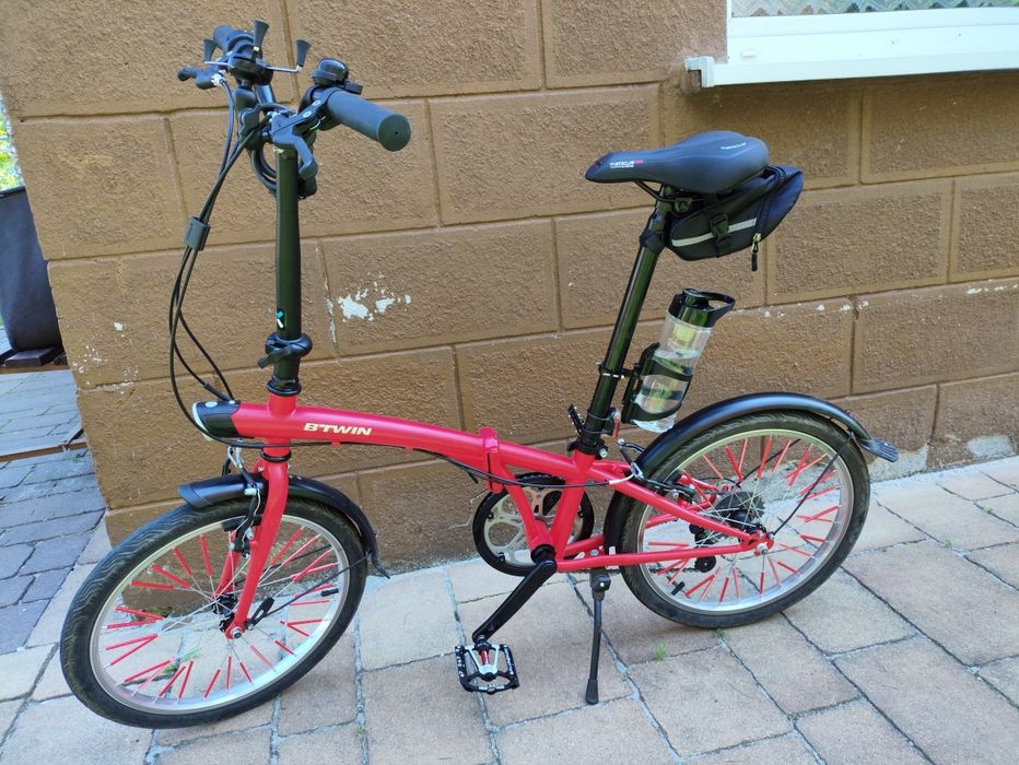 Rower składany 20" BTWIN tilt 120 Decathlon gwarancja