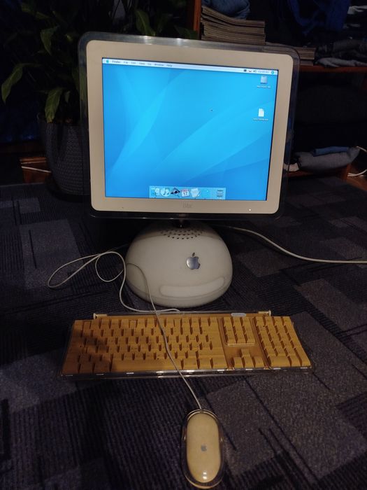 Apple iMac G4 klawiatura myszka zestaw