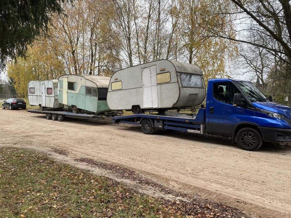 Skup Przyczep Kempingowych Domków Holenderskich Kamperów Barakowozów