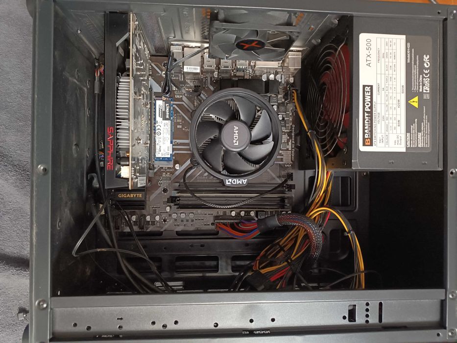 Komputer gamingowy | Do gier i pracy |  Ryzen 5 3600  |  Sapphire 550