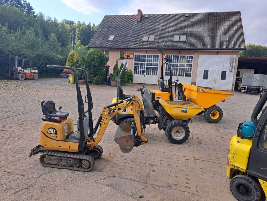 Wozidło wozidła taczka spalinowa wynajmę wynajem wypożyczalnia koparki