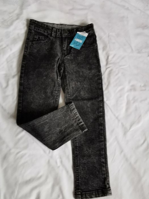 Jeansy ciemne 5-6 l 110-116 cm