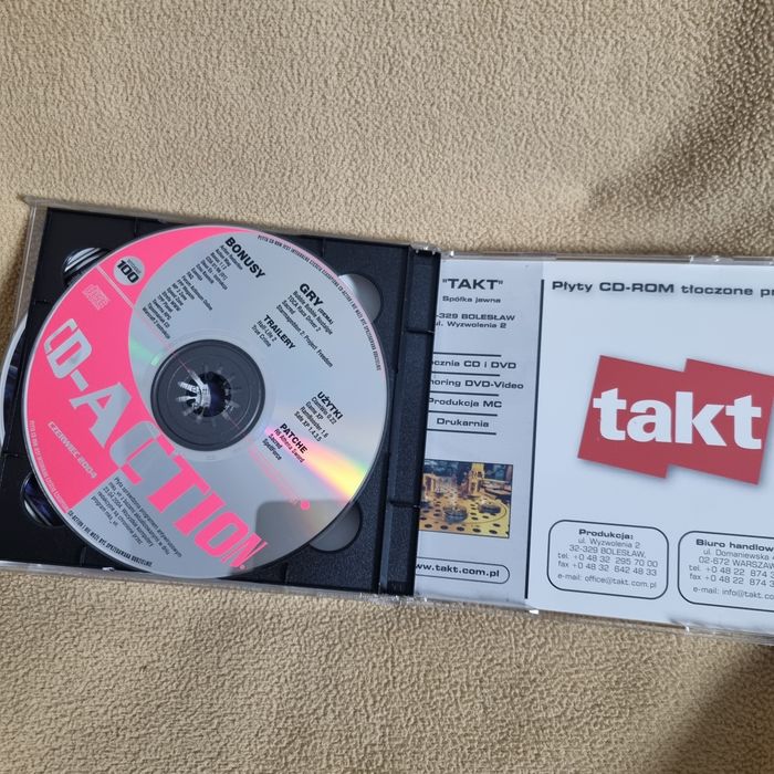 Cd Action 100 Czerwiec 2004 Deus Ex Warcraft 2 PC