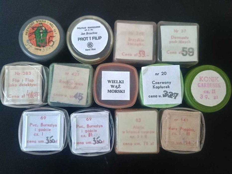 Bajki na rzutnik zestaw 13 sztuk (H)