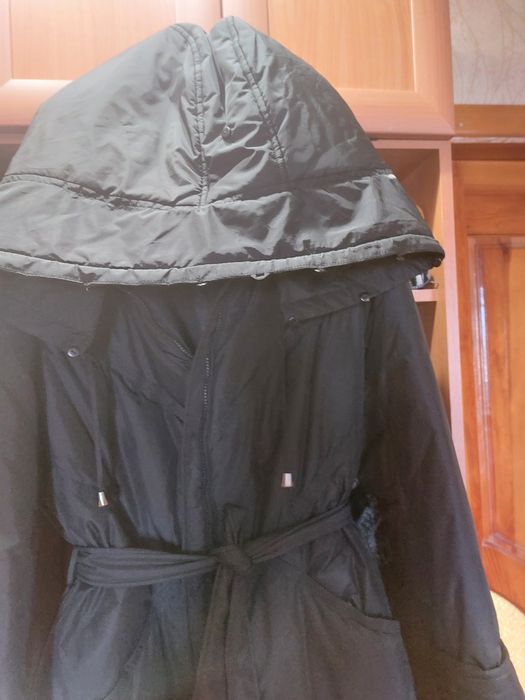 Зимнее теплое пальто