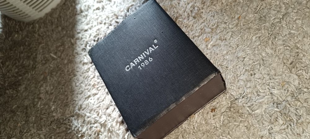 Pudełko zegarek carnival 1986