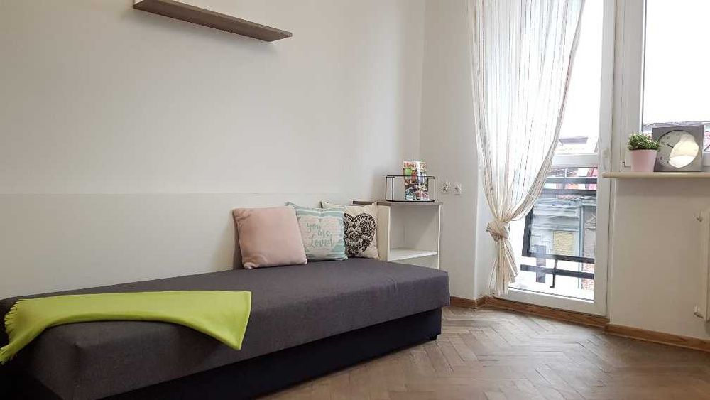 Jasne 55,74 m² w centrum Katowic | balkon | winda | duży potencjał aranżacyjny