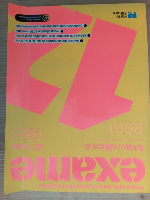 Manual preparação exame Matemática