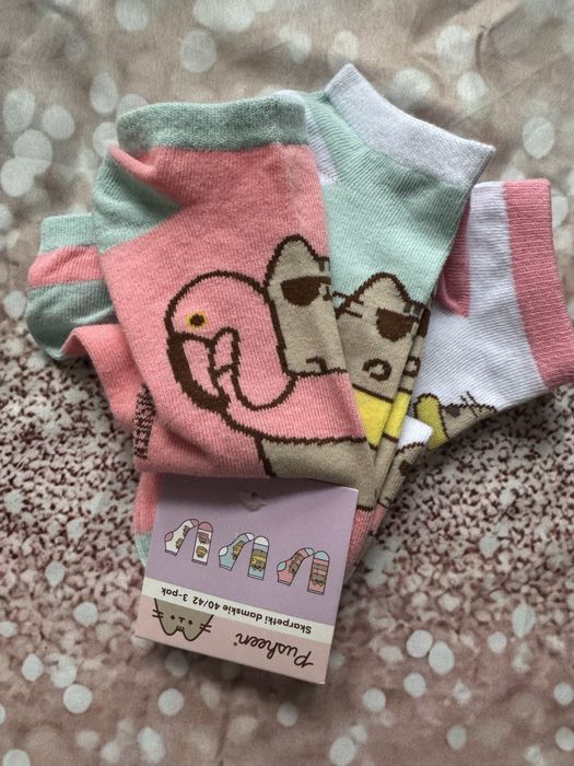 Pusheen Skarpetki Damskie 40/42 3-pak