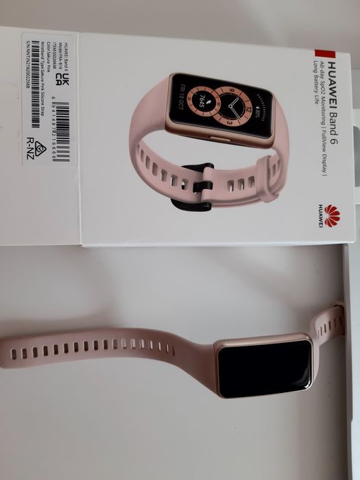 Relógio Smartwatch HUAWEI Band 6 como novo na caixa