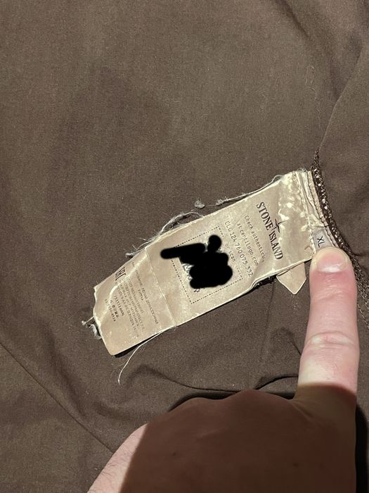 Оригінальна чоловіча куртка Stone Island garment dye