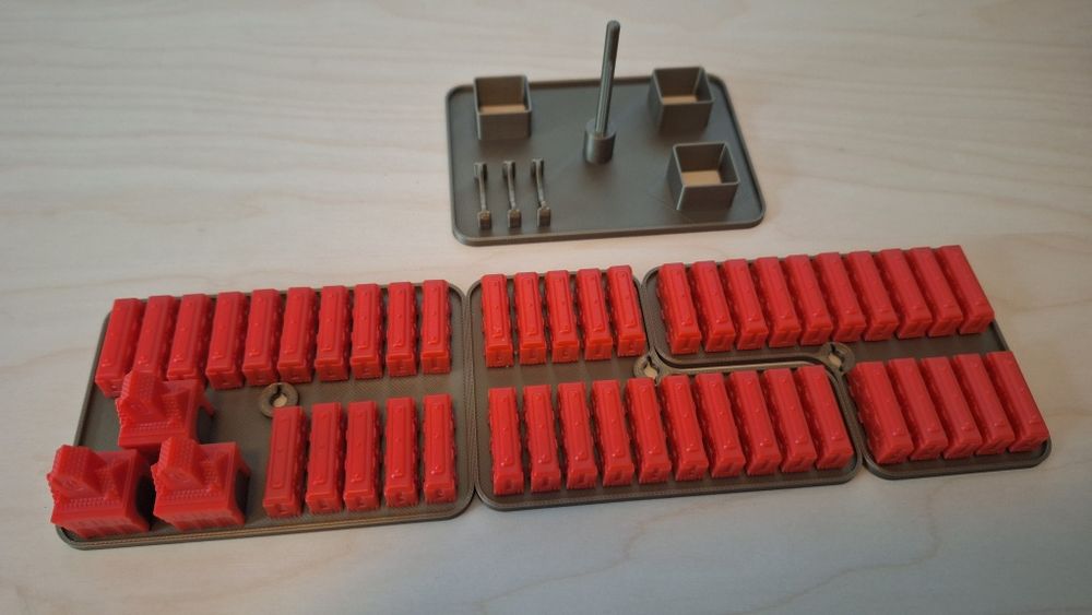 Wsiąść do pociągu, ticket to ride, organizer sorter