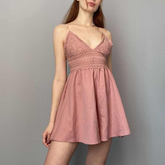 Ромпер пудрового кольору