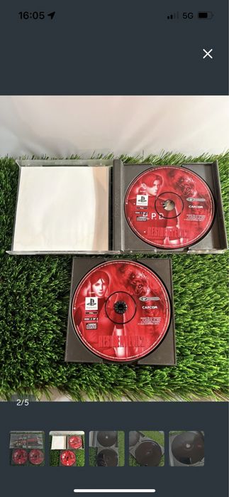 Ps1 Resident Evil 2 (2 discos)