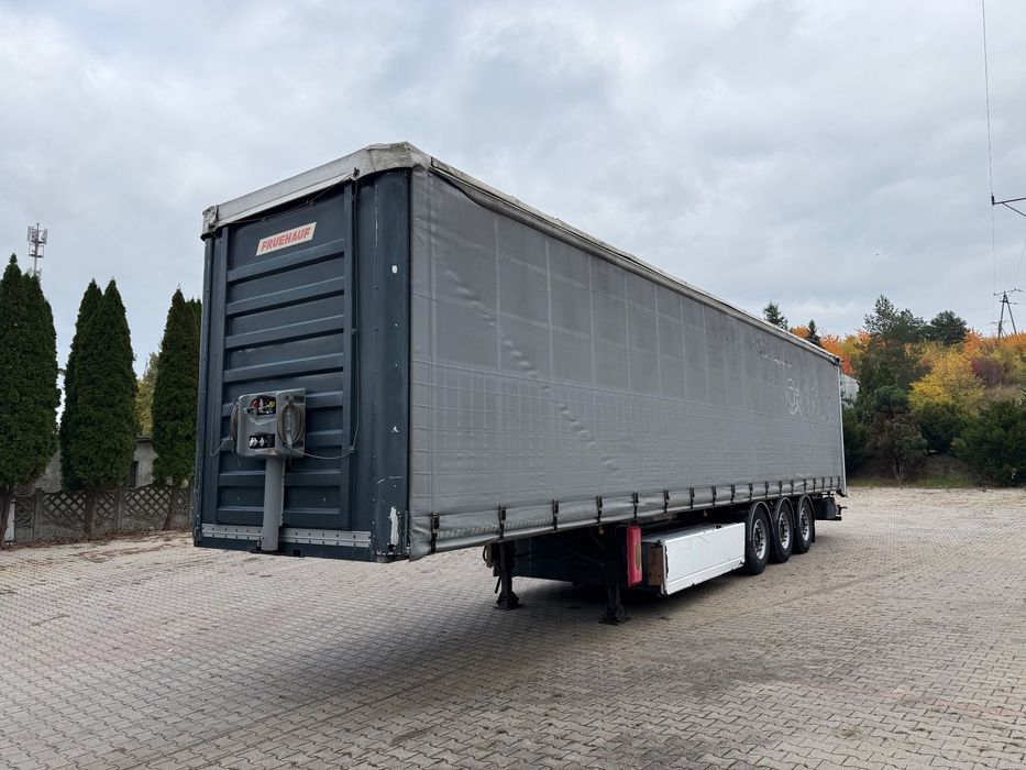 Fruehauf Firanka* Osie SAF* Podnoszona OS* Paleciara* Mocna Podłoga*Z Francji  Firanka* Osie SAF* 2x Podnoszona Os* Paleciara* Mocna Podłoga*Winda* Z