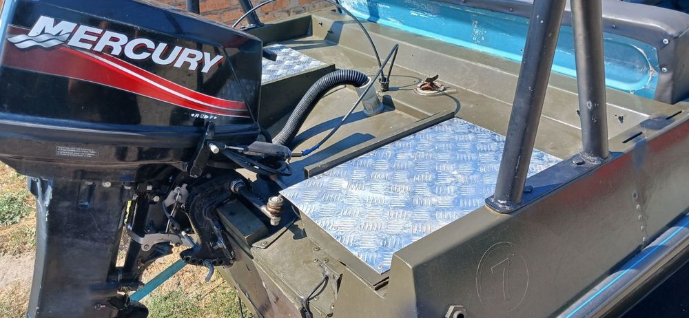 Лодка + мотор Меркурій 30