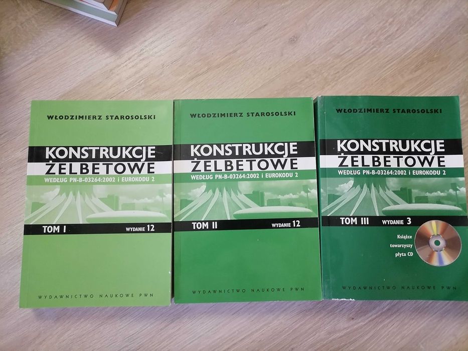 Konstrukcje żelbetowe według PN-B-03264:2002 i eurokodu 2 Starolski