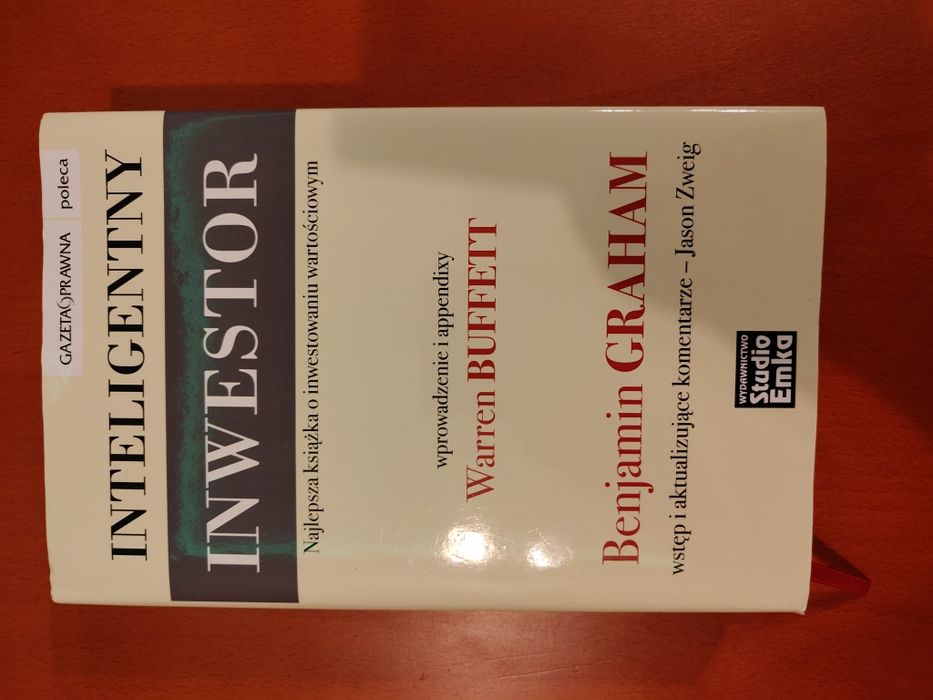 Książka Inteligentny inwestor.  Benjamin Graham
