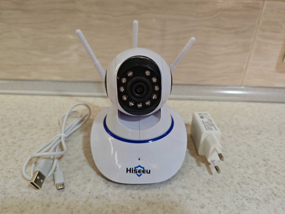 Камера Відеоспостереження WiFi поворотна Hiseeu 2MP Відеонагляду