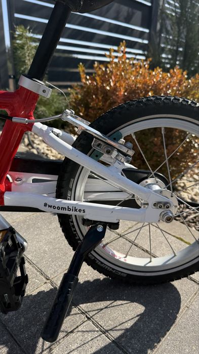 Woom 2 czerwony stan bardzo dobry