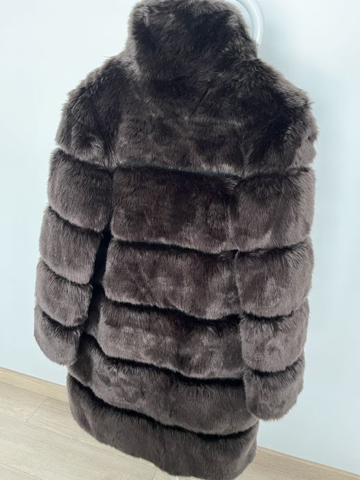NOWE Futro czekoladowe BLU Philippa roz. M 38