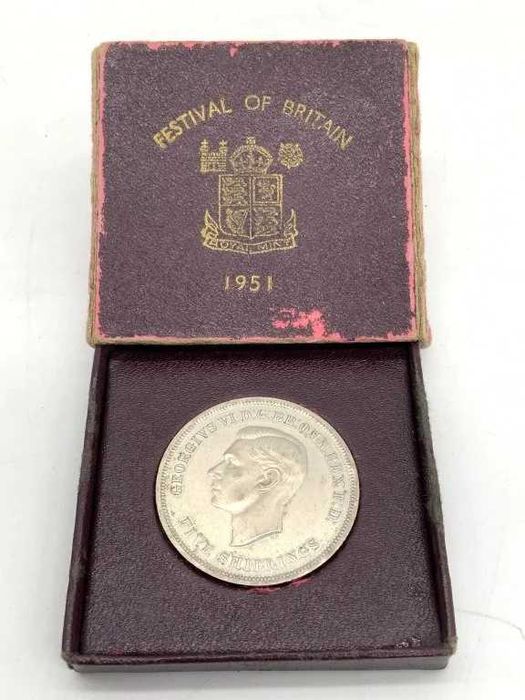 Moeda Comemorativa Festival Britânico 1951