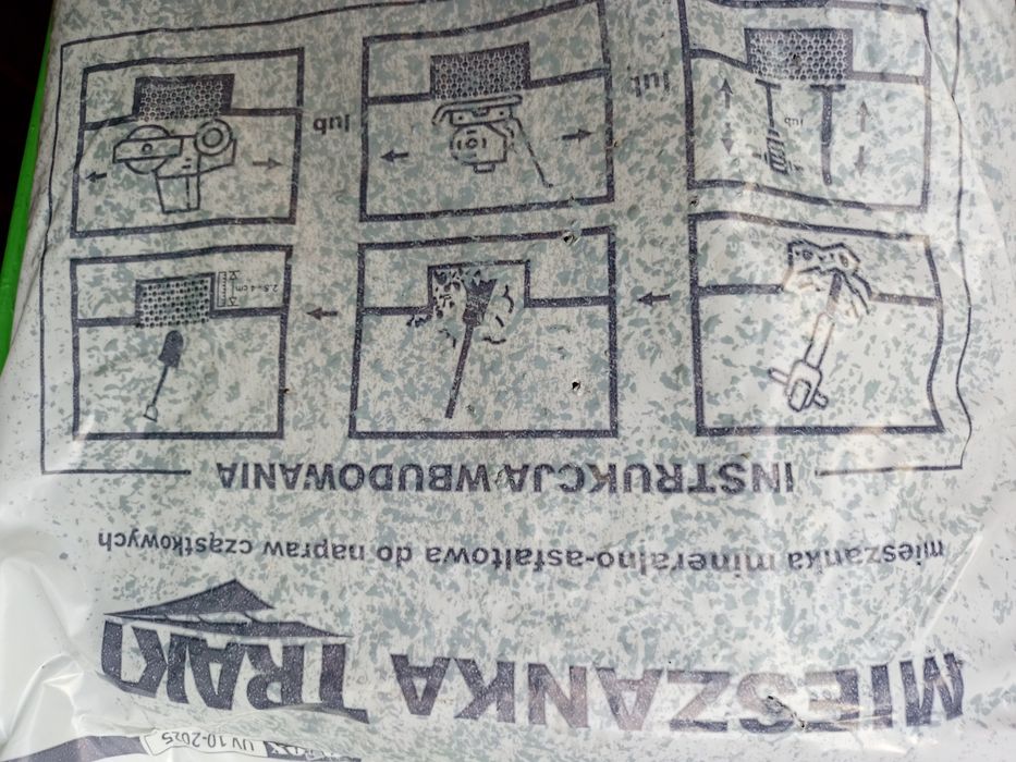 Asfalt w workach na zimno.