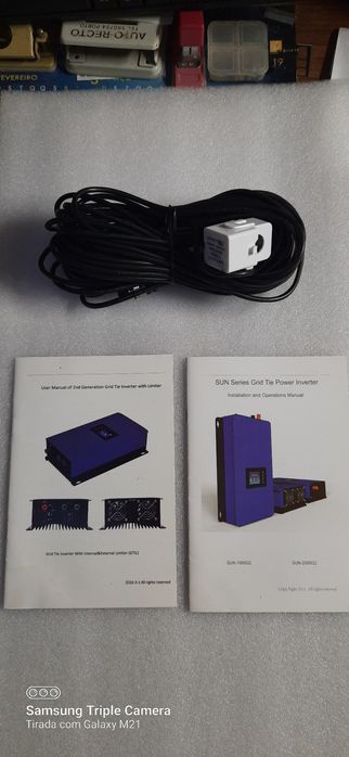 Inversor SUN 1000W Grid Tie (de in jecção 0) com limitador.