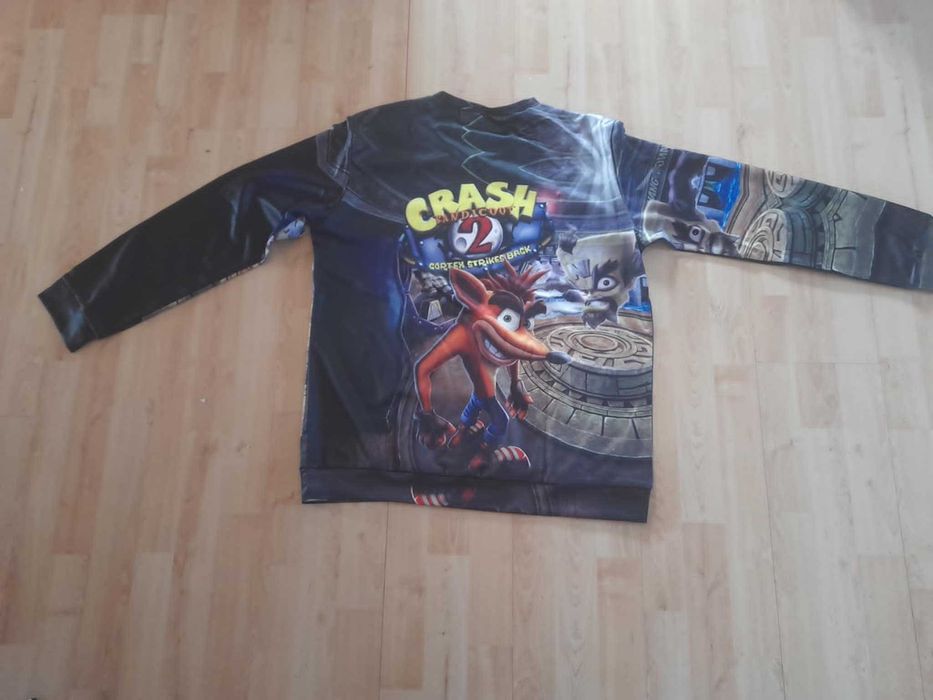 Bluza z kapturem crasch rozmiar xl