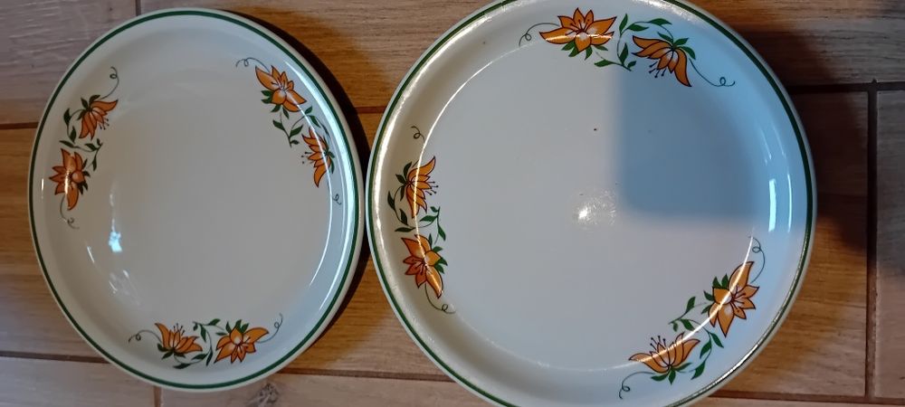 Talerze porcelana American