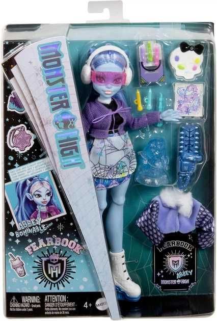 Monster High Книга страху Fearbook Abbey Bominable Mattel