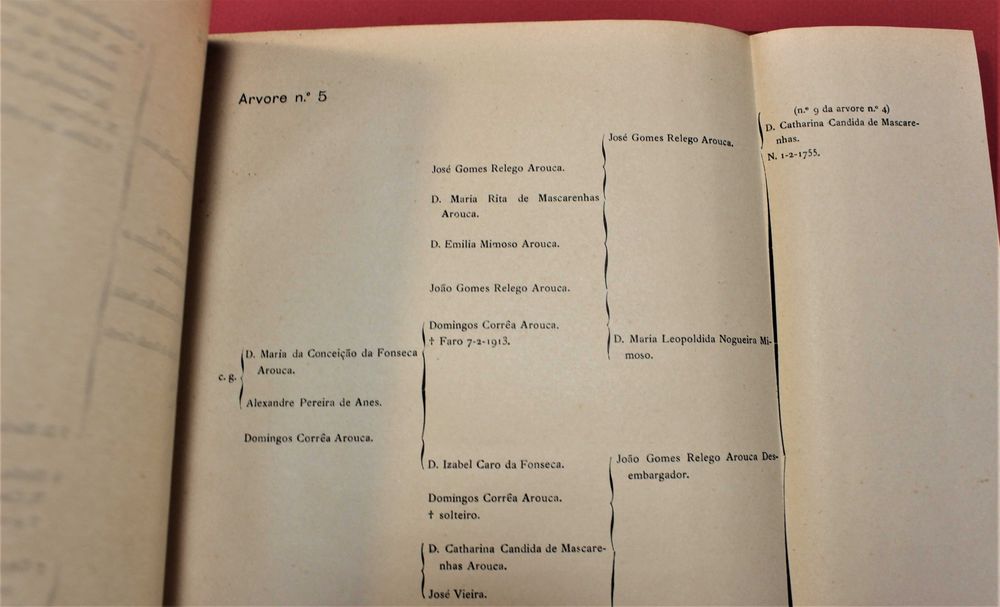 Arvores de Costado genealogia de Simão de Gusmão Correia Arouca