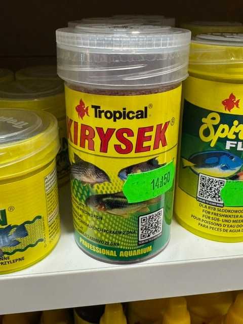 tropical kirysek karma dla ryb GRUBY KOCUR sklep zoologiczny rzeszów