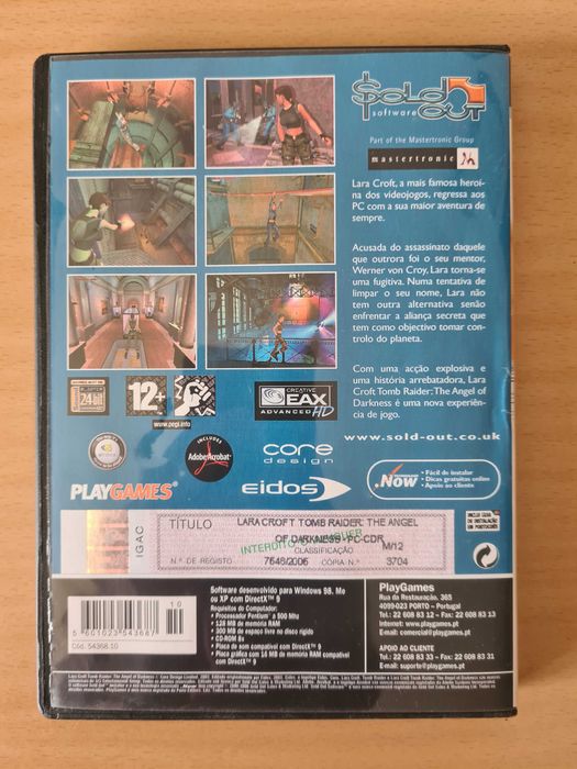 PC Game "Lara Croft - Tomb Raider: The Angels of Darkness"64171294824449121