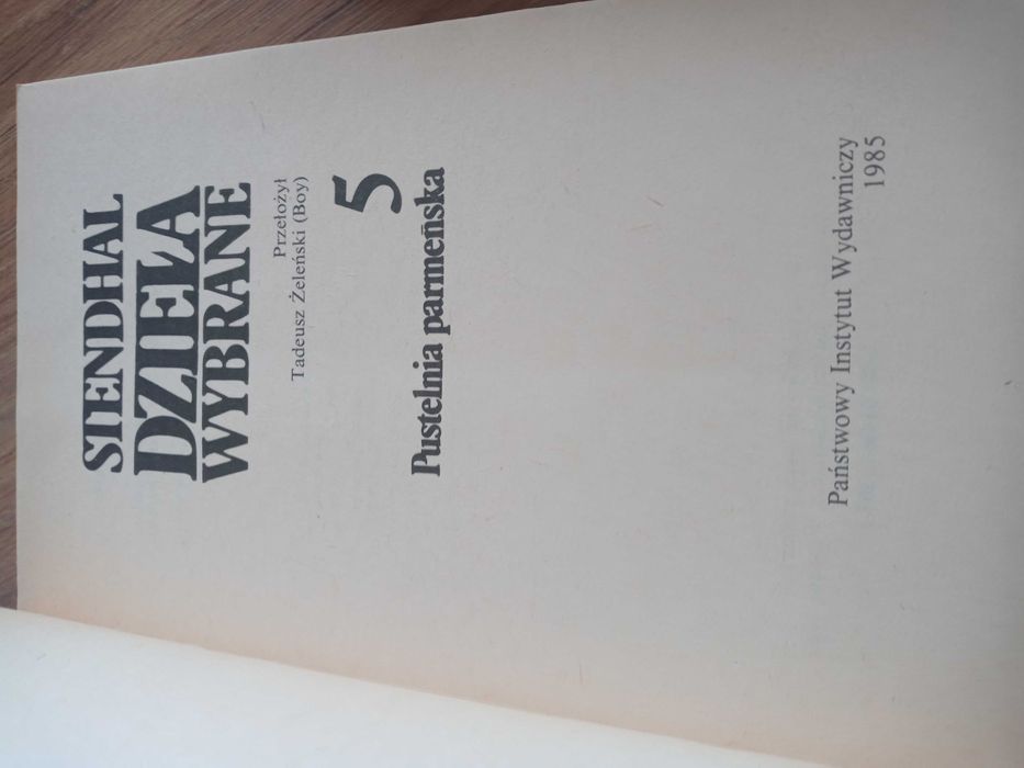 Stendhal - Dzieła wybrane - komplet 5 tomów (folia ochronna)