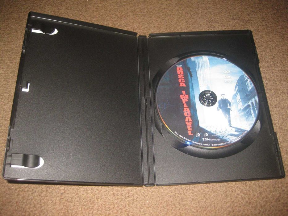 DVD "Busca Implacável" com Liam Neeson